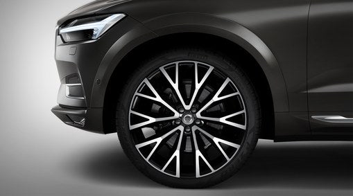 Komplette hjul, 22" 10-Open Spoke Black Diamond Cut - C009 XC60