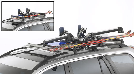 Uttrekkbart skistativ for T spor Polestar